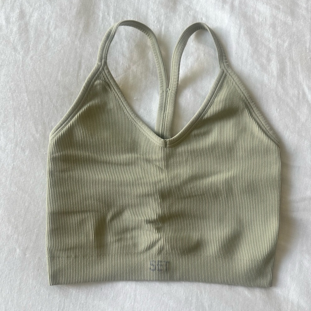 Set Active Ribbed V Bra XS/S